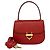Céline Celine Vintage Schultertasche aus Leder mit Hufeisen-Logo