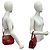 Céline Celine Vintage Schultertasche aus Leder mit Hufeisen-Logo - Ansicht 2