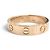 Anello Cartier Mini Love in oro rosa - vista 3