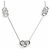 Autre Marque Tiffany & Co. 1837 Interlocking Circle 925 Long Necklace