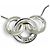 Autre Marque Tiffany & Co. 1837 Interlocking Circle 925 Long Necklace - vista 8