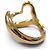Autre Marque Anillo Tiffany & Co. Elsa Peretti Open Heart en oro de 18K - vista 3