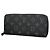 Portefeuille Zippy Louis Vuitton Monogram Eclipse