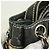 Chanel Schultertasche aus beige und schwarzem Canvas - Ansicht 6