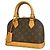Borsa a mano Louis Vuitton Alma BB Monogram M46990 Marrone Donna