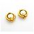 Boucles d'oreilles clips Chanel plaquées or - vue 2