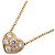 Autre Marque Collar Heart Pave Tiffany & Co. en oro amarillo de 18K