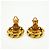 Chanel Gold Clip-Ohrringe mit Strasssteinen - Ansicht 7