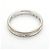 Hermès Hermes Ariane Ringband aus 18K Weißgold - Ansicht 3