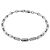 Pulsera Cartier Figaro en oro blanco de 18K