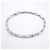 Pulsera Cartier Figaro en oro blanco de 18K - vista 2