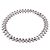 Pulsera Cartier Crush en oro blanco de 18K