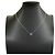Autre Marque Collana Tiffany & Co. Metro Heart in oro bianco 18K con diamante - vista 6