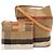 Saco de Ombro Burberry Ashby Medium Hobo Nova Check - vista 2
