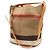 Saco de Ombro Burberry Ashby Medium Hobo Nova Check - vista 3