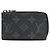 Porte-monnaie Louis Vuitton Monogram Eclipse - vue 2