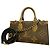 Bolso de mano OnTheGo EW con cadena Monogram Giant Reverse Louis Vuitton