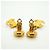 Pendientes de clip Chanel chapados en oro - vista 7