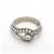 Van Cleef & Arpels Couture Bandring aus Platin und Diamanten - Ansicht 3