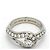 Van Cleef & Arpels Couture Bandring aus Platin und Diamanten - Ansicht 4