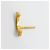 Autre Marque Tiffany & Co. T Smile Mini Ohrringe in 18K Gelbgold - Ansicht 4