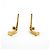 Autre Marque Tiffany & Co. T Smile Mini Ohrringe in 18K Gelbgold - Ansicht 8