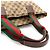 Borsa Tote GUCCI GG Nylon Sherry Line - vista 5
