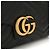 Borsa a tracolla GUCCI GG Marmont in pelle matelassé nera - vista 6