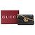Borsa a tracolla GUCCI GG Marmont in pelle matelassé nera - vista 9