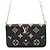 Portafoglio con catena Louis Vuitton - Bicolor Monogram Empreinte