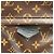 Palm Springs Louis Vuitton Monogram Handtasche - Ansicht 15