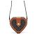 Céline Borsa a tracolla in pelle Celine Triomphe Heart