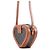 Céline Borsa a tracolla in pelle Celine Triomphe Heart - vista 2
