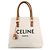 Céline Celine Horizontal Cabas Canvas Tote Bag