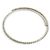 Colar Choker Miu Miu Prateado - vista 2