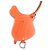 Hermès Charm per borsa Hermes in pelle Swift Orange - vista 3