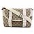 Bolsa de Ombro Gucci em Lona GG e Couro