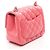 Bolso de hombro Chanel Mini Matelassé Rosa - vista 2