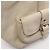 Bolsa de ombro Christian Dior em couro marfim - vista 12