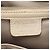 Bolsa de ombro Christian Dior em couro marfim - vista 4