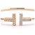 Autre Marque Tiffany & Co. T-Wire Diamond Shell Bangle - view 4