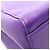 Bolsa Fendi Mini Peekaboo 2-Way em couro roxo - vista 5