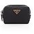 Saffiano Prada Handtasche/Etui Schwarz