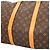 mala Louis Vuitton Keepall 50 Bandoulière Monogram - vista 10