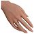 Anello Cartier Bee Love in oro rosa 18K - vista 2