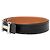 Hermès Black Box Calf and Togo Constance H Reversible Belt - view 3