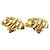 Orecchini a clip Chanel Gold CC placcati in oro con bottone a spirale - vista 7