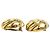 Orecchini a clip Chanel Gold CC placcati in oro con bottone a spirale - vista 8