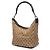 Bamboo Borsa a tracolla Gucci in tela GG beige con bambù - vista 2