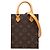 Louis Vuitton Brown Monogram Petit Sac Plat